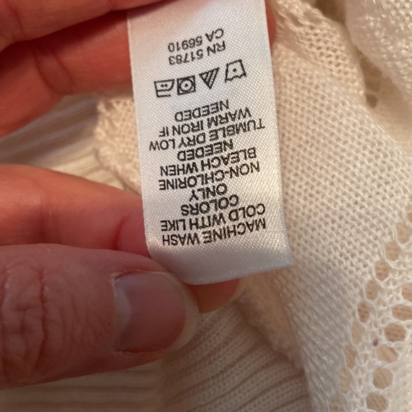Studio Y Sweater , medium, cream color - Picture 6 of 12